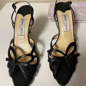 Jimmy Choo butterfly heels and dust bag